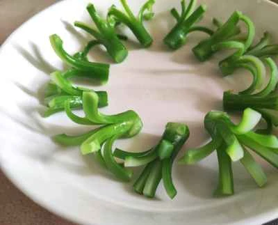 ケールとビーフパテの作り方：3