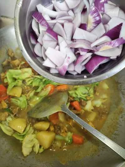 カレーチキンレシピの手順：13