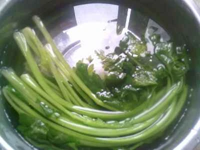 セロリ、ラムテール、タケノコ、豆腐のサラダの作り方：4