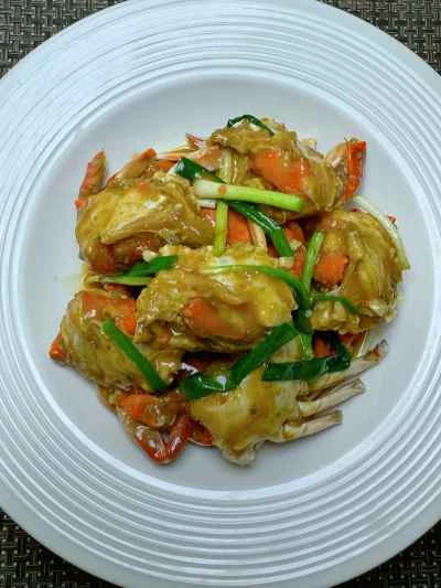 わさびバターカニの作り方：16