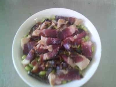 蒸し枝豆と豚肉の煮込みの作り方：6