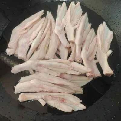 自家製鴨足煮込みレシピ手順：1