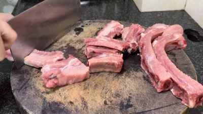 コーラリブライスケーキのレシピ手順：1