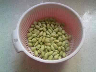 からし菜と枝豆の漬物の作り方：2