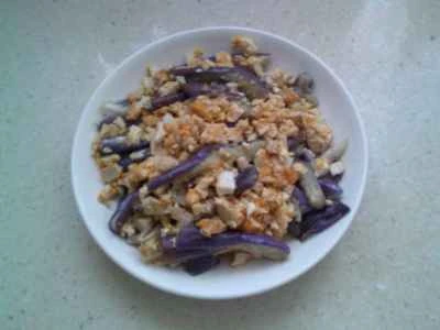 塩漬けアヒルの卵とナスのサラダの作り方：12