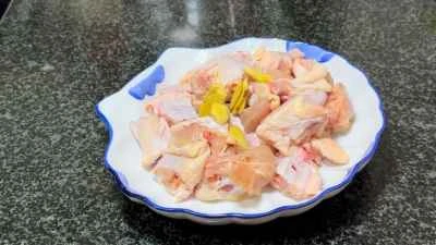 椎茸入り鶏肉の煮込みの作り方：4