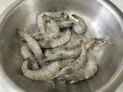 ニンニク春雨エビの作り方：3