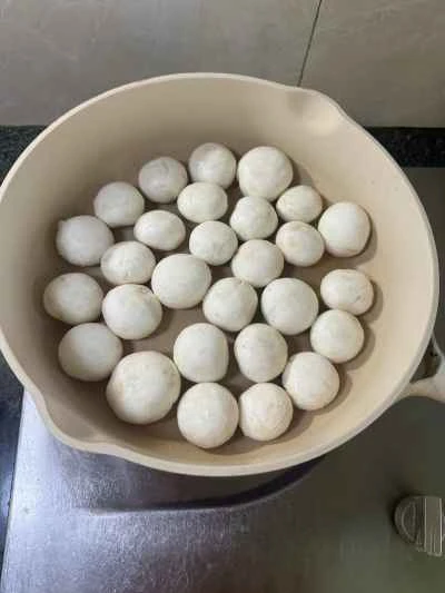 きのこ入りエビ団子の作り方：5