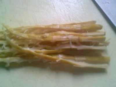 たけのことセロリのスクランブルエッグの作り方：6