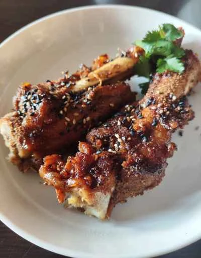 モンゴル風ローストラムシャンクのレシピ手順：8