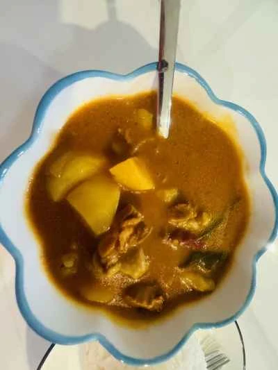 シンプルなカレーチキンのレシピ手順：9