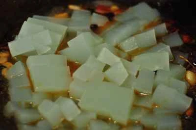 キャットニップ入りゼリー炒めの作り方：3