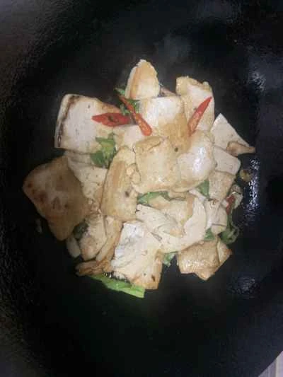 緑と赤ピーマンの豆腐のレシピ