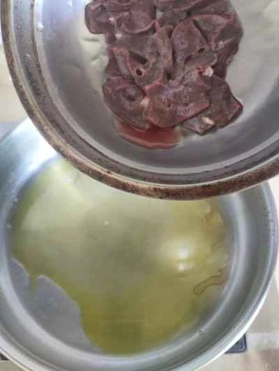 豚レバー炒めの作り方：4