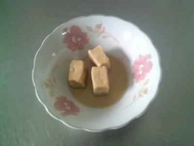 ほうれん草と白豆腐の作り方：2