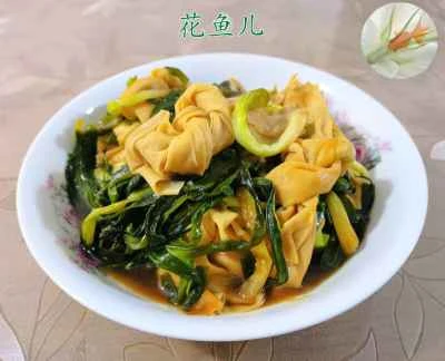 ネギ入り豆腐の煮込みのレシピ