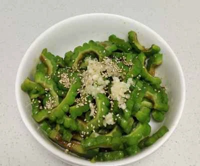 ニンニクゴーヤの作り方：4