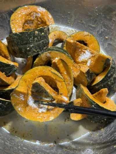 焼きベビーパンプキンレシピ手順：7