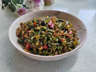 ひき肉とインゲンのピクルスのレシピ