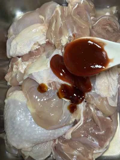 鶏もも肉のチャーシューの作り方：2