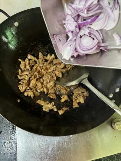 塩コショウ豚肉スライスの作り方：5