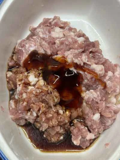 海鮮卵団子の作り方：2