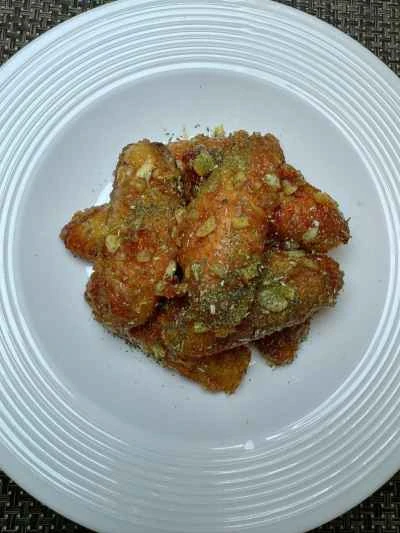 ガーリックバターチキンウィングのレシピ手順：17