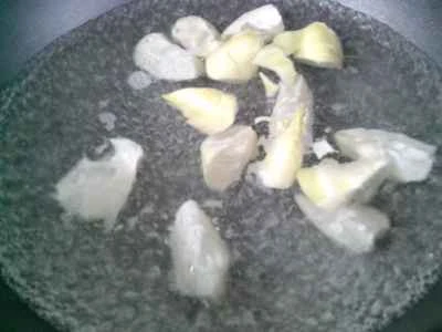 たけのこ入り魚の煮込み レシピ手順：3