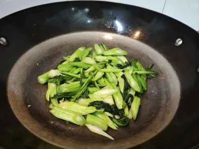 晩春菜の炒め物 レシピ手順:6