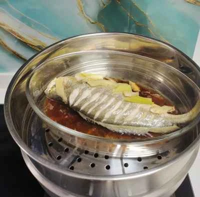 蒸しニベのレシピ手順：2