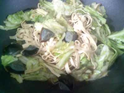 牛ハツと卵、厚切り豆腐皮、細切り牛ハツの炒め物の作り方：10