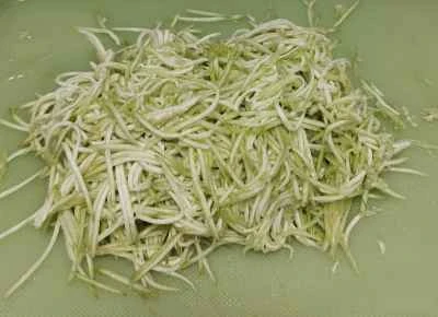 千切り野菜炒めの作り方：1