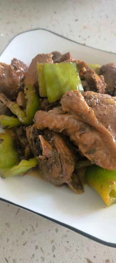 鶏肉とピーマンの炒め物のレシピ