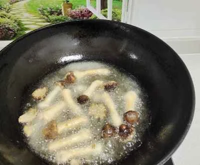 松茸ポテトチップスの作り方：8