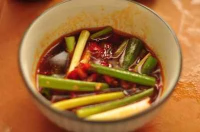 酢卵の作り方：1