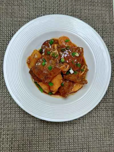 ポテトと黒胡椒のビーフリブの作り方：11