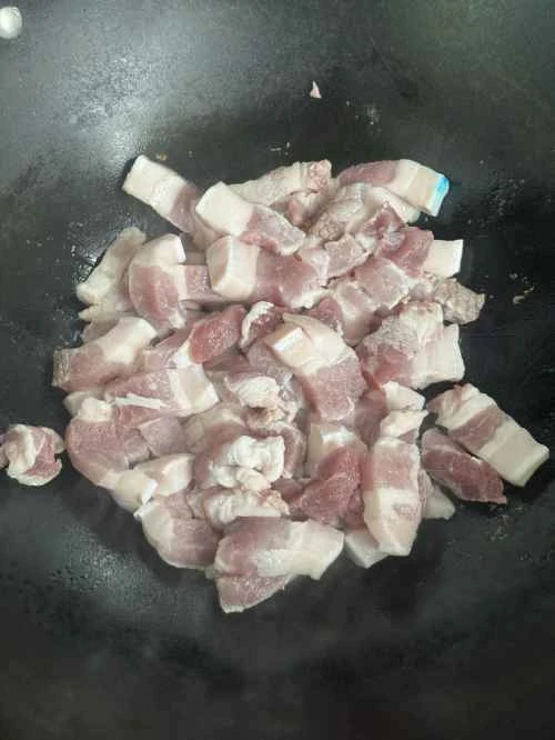 コーラポテト煮豚の作り方：2