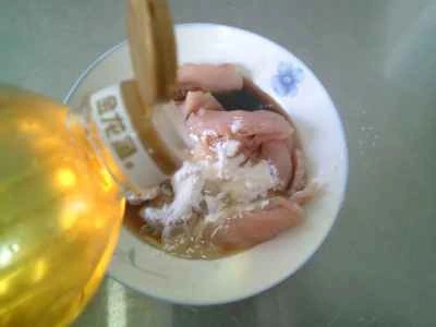 鶏胸肉と冬筍の炒め物の作り方：7