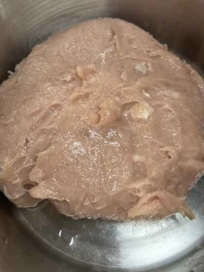 海苔とイカのパテの作り方：3