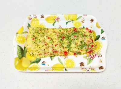 刻んだ野菜入りスクランブルエッグの作り方：6