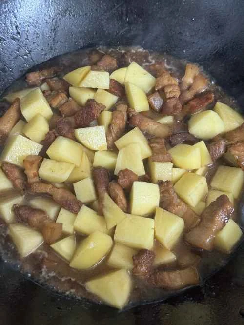 コーラポテト煮豚のレシピ手順：8