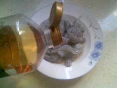 水たけのこの漬物とエビ炒めの作り方：6