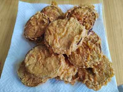 揚げナスのフリッターの作り方：10