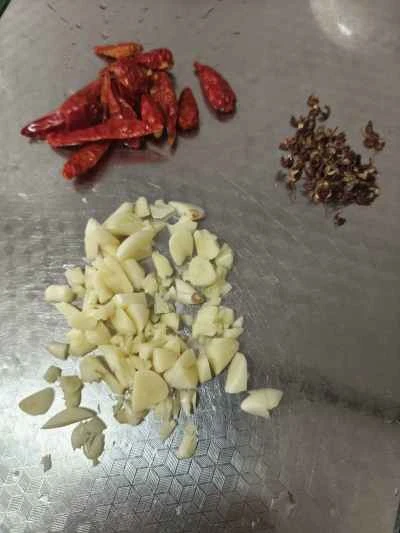 ササゲ炒めの作り方：4