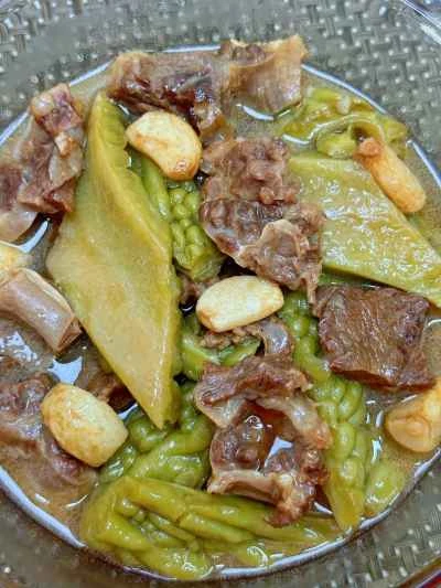 ゴーヤと牛ブリスケットの煮込みレシピ