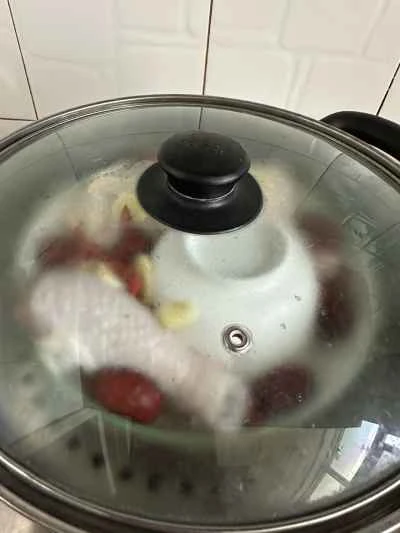 細切りチキンの作り方：2