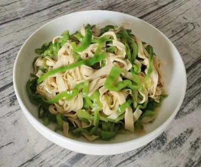 ピーマンと豆腐の炒め物のレシピ