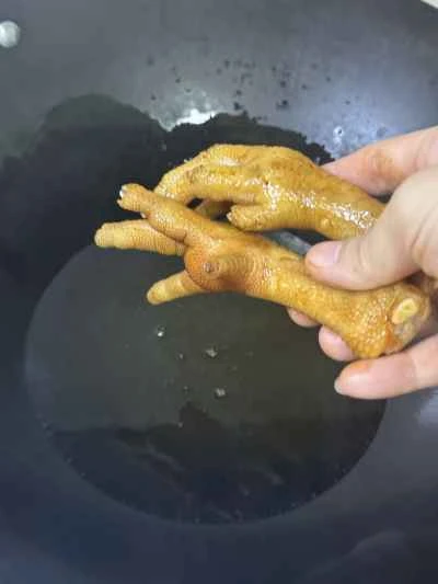 虎皮鶏足の作り方：4