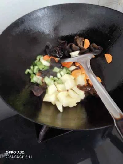 彩り野菜炒めの作り方：3