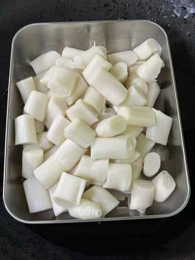 ソース入りライスヌードルロールの作り方：13